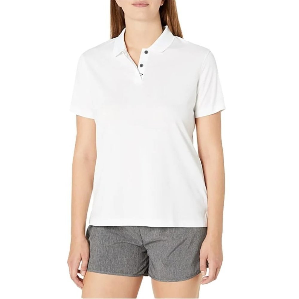 Nwt Oakley Element Rc Womens Polo Size L Color White